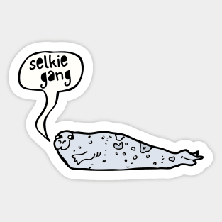 selkie gang Sticker